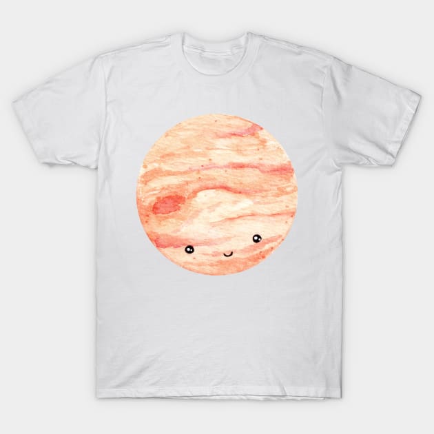 Jupiter cute planet T-Shirt by shoko